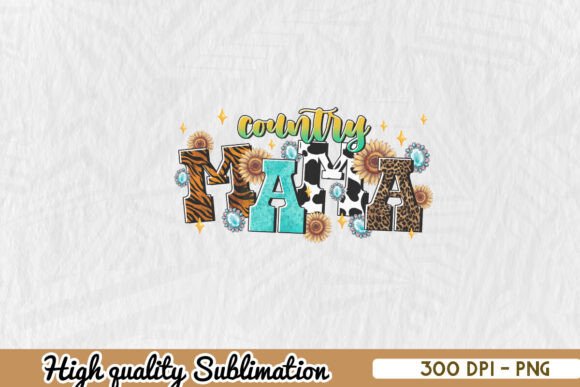 Country Mama Western Sublimation PNG Review for Real Projects