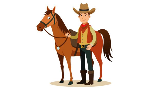Cowboy and Horse Illustration: A Designer’s Honest Take