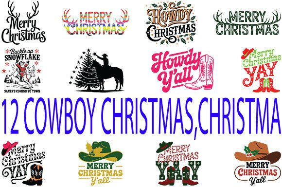 Cowboy Christmas,Christma Bundle Review for Real Projects