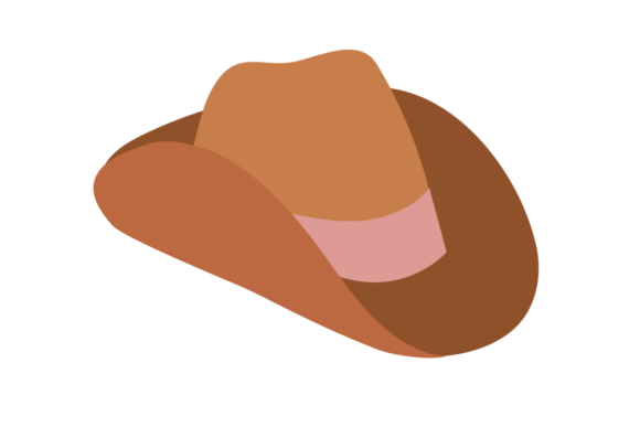 Cowboy Hat Clipart: A Practical Design for Real Embroidery Projects