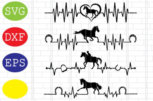 Horse Heartbeat Svg, Horseshoe Svg Review for Real Embroidery Projects