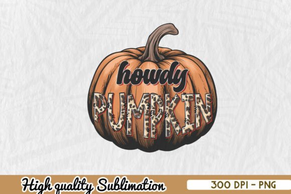 Howdy Pumpkin Fall Autumn Western PNG Review for Real Projects
