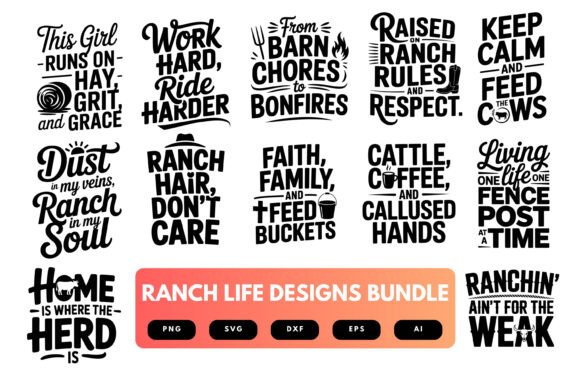Ranch Life SVG Bundle Review: Practical for Western Embroidery Projects