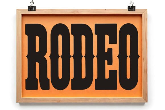 Rodeo Red Western Print, Vintage Cowboy Design Review
