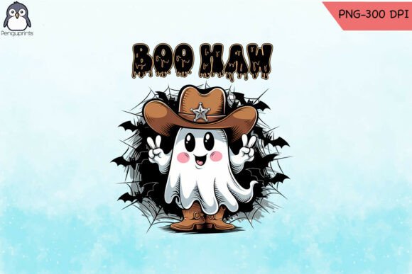 Western Ghost Boo Haw Halloween Tee Review