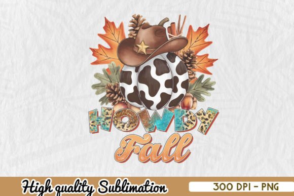 Western Howdy Fall Sublimation PNG Review for Embroidery Projects